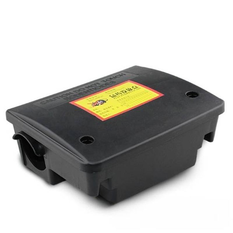Rat Pill Box 1pc Poison Bait Rat Bait Box Rat Bait Station Plastic Bait Box Rat Pill Box Rat Poison Convenient Lightweight_voghion.com