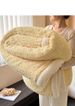 2025 New Jacquard Shu Cotton Wool Lamb Wool Blanket Gift Thickened Blanket_voghion.com