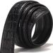 Cintura in pelle con motivo coccodrillo casual business da uomo con fibbia automatica HOT_voghion.com