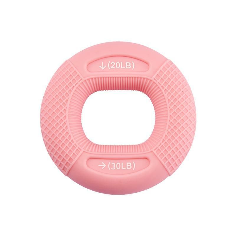 Silicone Adjustable Hand Grip 20-80LB Gripping Ring Finger Forearm Trainer Carpal Expander Muscle Workout Exercise Gym Fitness_voghion.com