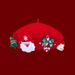 Regalo di Natale per il nuovo anno ~ Berretto di lana rosso per bambini Autunno e inverno Nuovo cappello da pittore con atmosfera calda_voghion.com