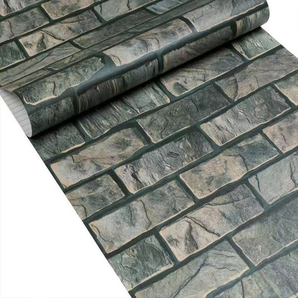 Papel de parede de PVC autoadesivo à prova d'água para decoração de casa e quarto, estilo francês, tijolo, fundo de TV_voghion.com