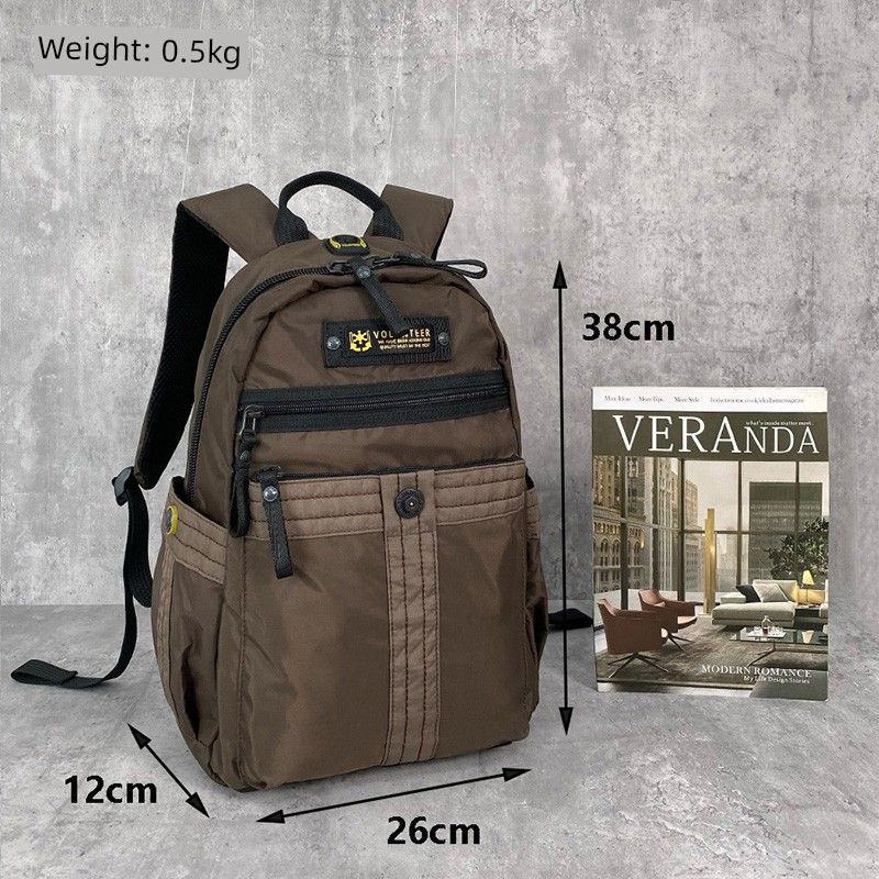 Ultralätt Athleisure Nylon Ryggsäck för Herrar_voghion.com