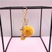 Chaveiro criativo com pingente de bolsa, chaveiro fofo com borla, cor de fruta, bola de pelo, chaveiro de carro, bolsa, pingente, pelúcia, pequeno, acessórios para presente_voghion.com