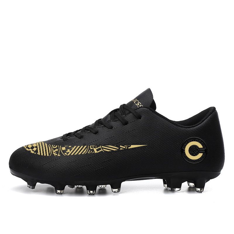 Fußballschuhe, grenzüberschreitende Low-Top-Fußballschuhe für den Innen- und Außenbereich, lange und kurze Nägel für Herren, FTSG-Fußballschuhe mit gebrochenem Nageltraining_voghion.com