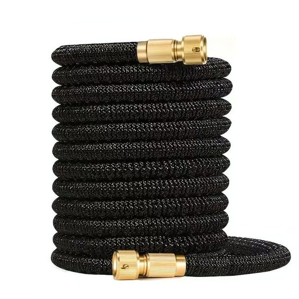 Retractable Garden Hose Kit - Equipped With A Flexible TPE Inner Liner - Suitable For Outdoor Watering And Car Washing - Available In Multiple Sizes_voghion.com