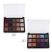 Set di trucco POPFEEL 15 ombretti colorati, palette di ombretti opachi perlati color terra e 7 pennelli per il trucco._voghion.com