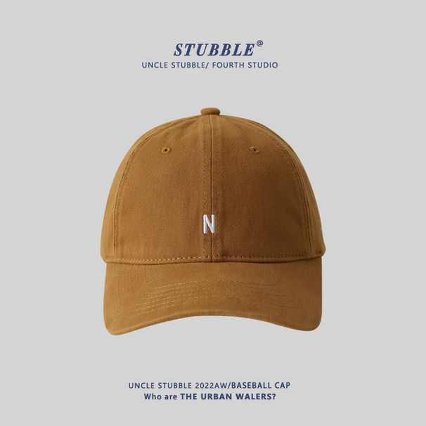 Cappellino da baseball piccolo, stile giapponese, con lettere piccole ricamate, per uomo e donna, per tutte le stagioni, all'ingrosso_voghion.com