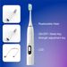 Osseni LCD Screen Sonic Electric Toothbrushes for Adults Kids Smart Timer Rechargeable Whitening Toothbrush IPX7 Waterproof_voghion.com