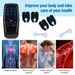 PASTSKY 9 Modes Therapy TENS Massager EMS Muscle Stimulator Acupuncture Rechargable Dual Output Electric Pulse Low_voghion.com