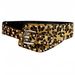 Studded Women's Belt - Vintage Wide Waistband With Arc Buckle, Faux Leather Adjustable Strap For Dresses & Jeans (Black/Brown/Leopard Print)_voghion.com