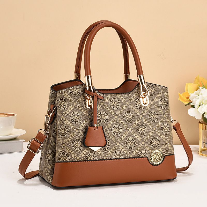 Sac messager à une épaule, sac mère atmosphérique polyvalent, nouveau sac à main tendance d'été 2024, sac populaire pour femmes d'âge moyen_voghion.com
