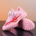 ShoeGlobe, scarpe estive con fibbia girevole in rete, per bambini grandi, ragazzi e ragazze, scarpe da calcio da allenamento, senza lacci_voghion.com