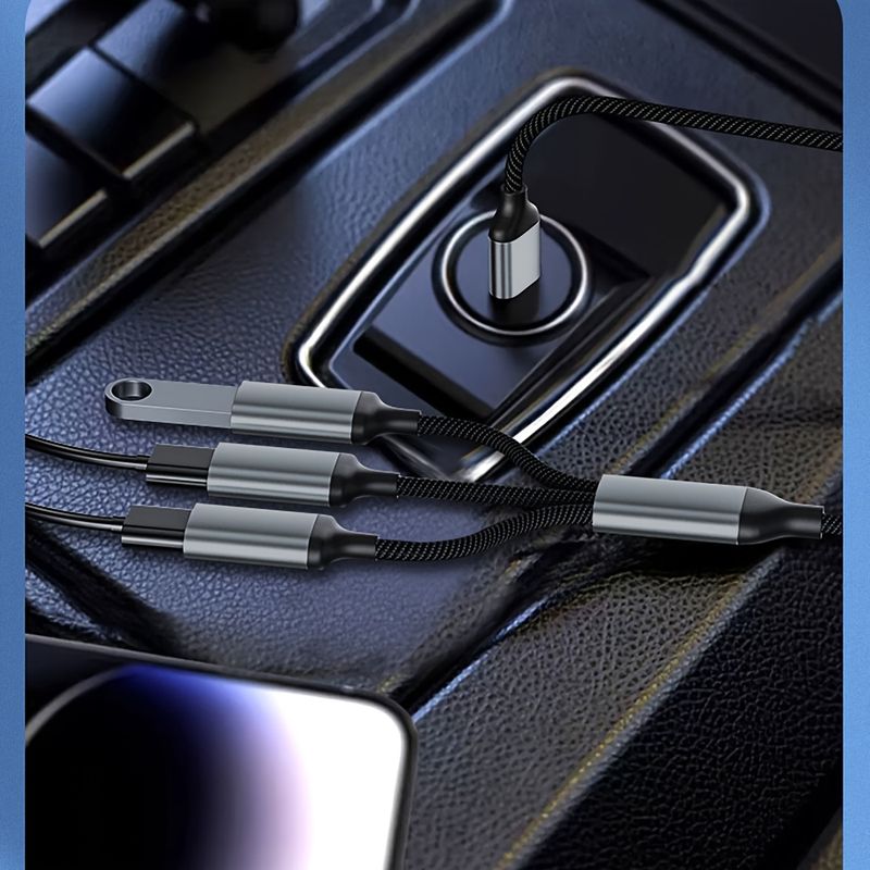 USBA To Three A USBA Splitter Cable USBA Hub Data Transfer Read Camera USB Flash Disk Data Read Multi-port_voghion.com