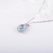 Ready Stock ITSMOS Topaz Crystal Pendant Natural Gemstone Female S Sterg Sier Necklace Jewelry for Women Gift_voghion.com