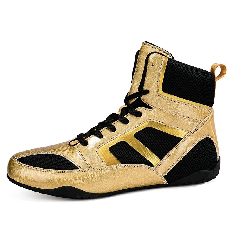 New Boxing Shoes Indoor Training Shoes Fighting Competition Shoes Large Size Fighting Shoes Squat Shoes_voghion.com