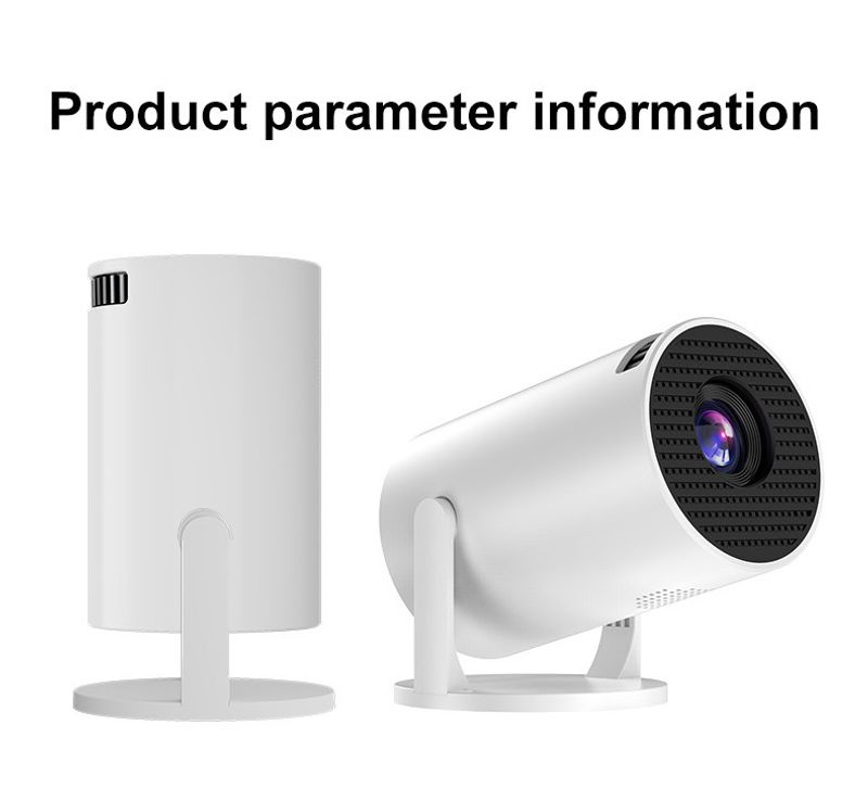 Low Noise Projector - Y200 Portable Projector, 240 ° Adjustable, Wireless Connection, Suitable For Bedrooms, Camping And Business_voghion.com