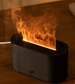 Aroma-Diffusor mit Flammeneffekt – Ultraschall-Luftbefeuchter mit LED für Schlafzimmer und Büro_voghion.com