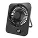 Quiet 5-Speed Table Cooling Fan Portable Small Mini FAN Rechargeable Desk Fan_voghion.com
