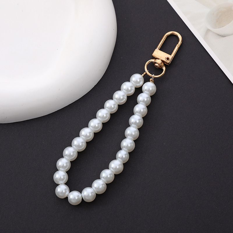 Nei DIY Handyhülle Accessoiren Schleife Perlenanhänger Léiftanhänger Kopfhörerhülle Täsch Kette Material Weiblech_voghion.com
