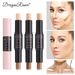 Dual-Ended Contour Stick - Matte Contour & Highlight Pen For Nose, Cheekbone & Face Shaping, Concealing & Brightening_voghion.com