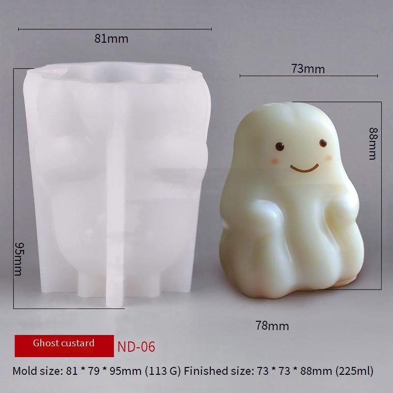 Animal Silicone Mold Set (Dog & Rabbit Shapes - DIY Jelly, Mousse Cake & Pudding Maker, BPA-Free, Reusable)​​_voghion.com