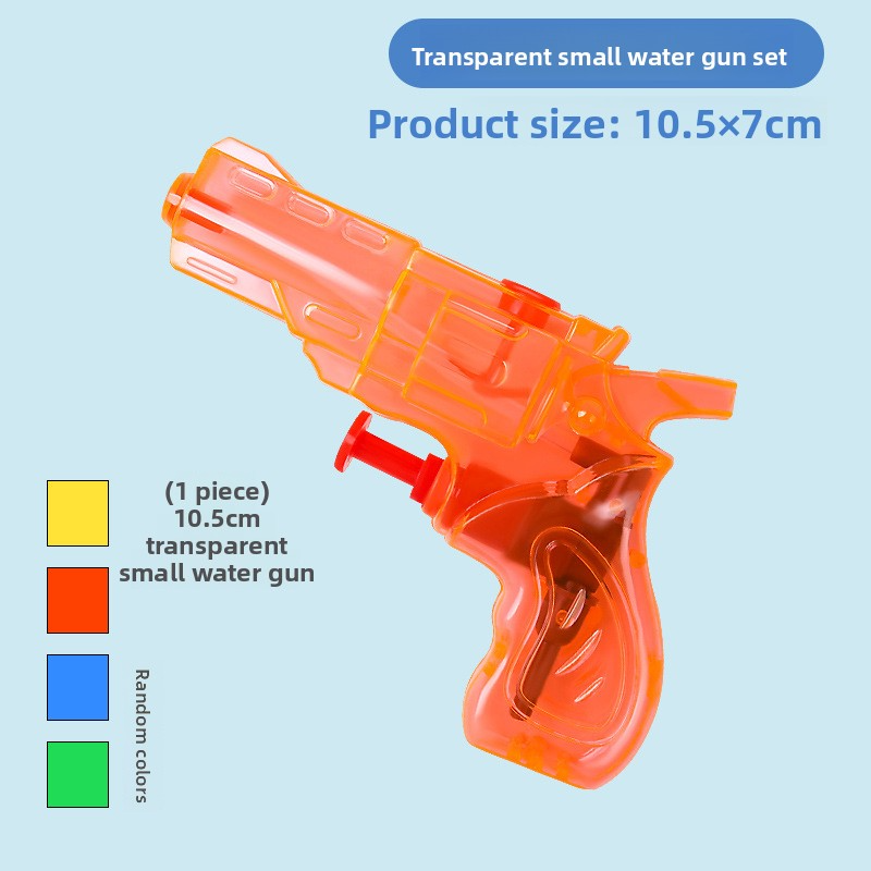 Pull & Spray Water Gun Toy - Lightweight Splash Blaster For Outdoor Fun, Pool, Beach & Backyard Games (Easy To Use, Random Color, BPA-Free Plastic)​_voghion.com