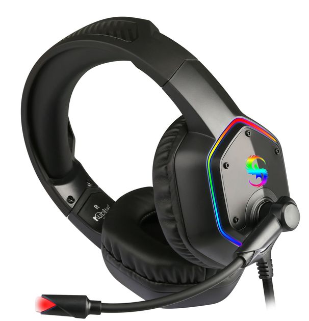 7.1 Stereo RGB Gaming Headset Gamer Headphones With Microphone For PC PS4 PS5, Over Ear Noise Canceling Computer Phone_voghion.com