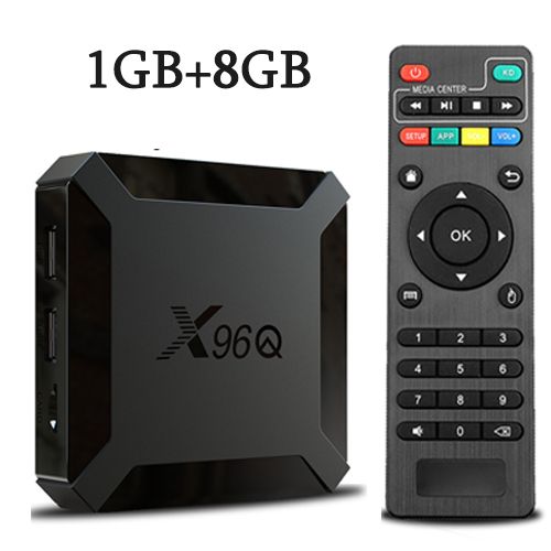 X96Q Android 10.0 Smart TV BOX 2 GB 16 GB Allwinner H313 Quad Core 2,4 G WIFI 4K VS X96 Mini Set Top Box 1 GB 8 GB_voghion.com
