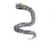 Black Snake Silver-Plated Bracelet For Men, High-End Niche Design, Unique Medusa Rattlesnake Hip-Hop Bold Style_voghion.com