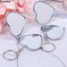 Portable Two-side Folding Make Up Mirror Mini Makeup Compact Key Chain Pocket Mirror Women Cosmetic Mirrors Key Ring_voghion.com