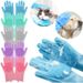 Fellpflegehandschuhe für Haustiere, Badeshampoo für Hunde und Katzen, Schrubber, magischer Geschirrspülreiniger, Silikonhandschuhe zur Haarentfernung für von PawParty Store_voghion.com