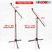 5 Core Tripod Mic Stand Floor Adjustable 18 To 72 Inches Sturdy Boom Arm Holder Microphone Stands Pedestal Para Microfono For Singing MS 080_voghion.com