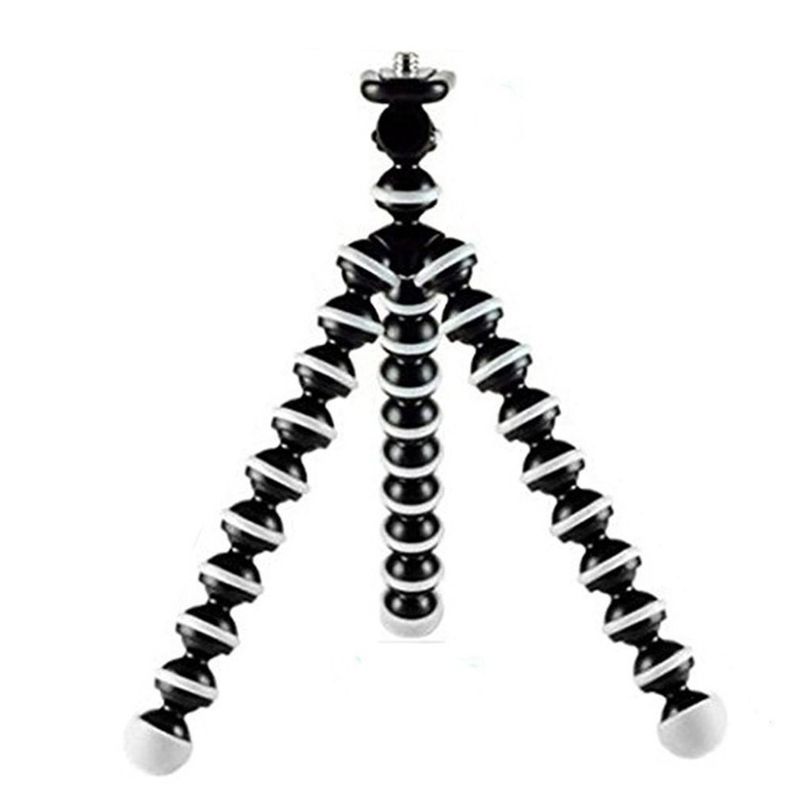 Large Gorilla Tripod w/ Cell Phone Size G Up to 3kg Articulated Flexible + Bluetooth Control gopro_voghion.com