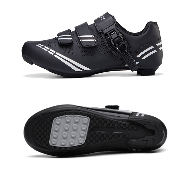 Men's Self Locking Mountain Bike Cycling Shoes, Non Locking Bicycle Shoes, Professional Road Bike Lock Shoes, Hard Soled Cycling Shoes For Women_voghion.com
