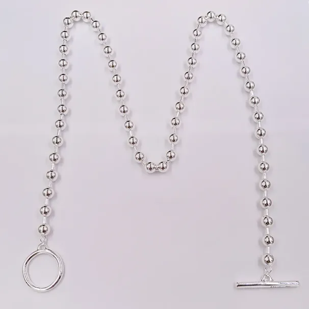 Ciondoli fai da te gioielli malocchio UNO de 50 Sterling argento collana a catena per donne ragazze adolescenti catene lunghe set regali di compleanno di Natale_voghion.com