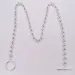 Ciondoli fai da te gioielli malocchio UNO de 50 Sterling argento collana a catena per donne ragazze adolescenti catene lunghe set regali di compleanno di Natale_voghion.com