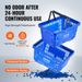 X Stand Shop 8.86 Alimentari 24L di 16.73 Set per la spesa e maniglia portatile 11.61 con 12 pollici X Cestino in plastica resistente_voghion.com