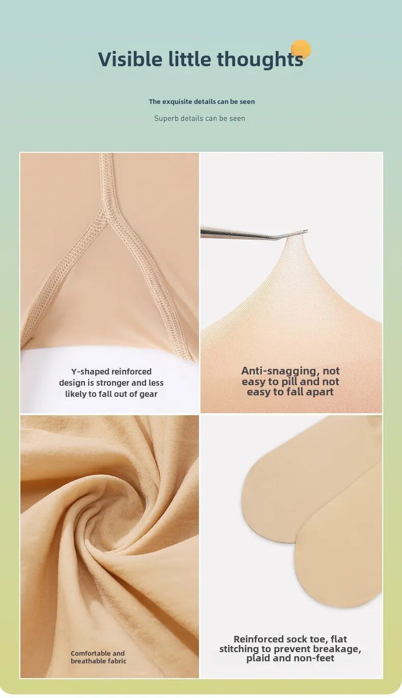 Summer bottoming horse oil stockings women's outdoor golf thin leg silk stockings sunscreen light leg pantyhose_voghion.com