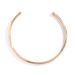 Collarbone Chain Niche Necklace Minimalist Gold-Plated Smooth Circle Ring Cold Style Choker_voghion.com