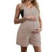 Family matching 2024 Spring and Summer Independent Station New Maternity Bib Jumpsuit Shorts Maternity Wear_voghion.com