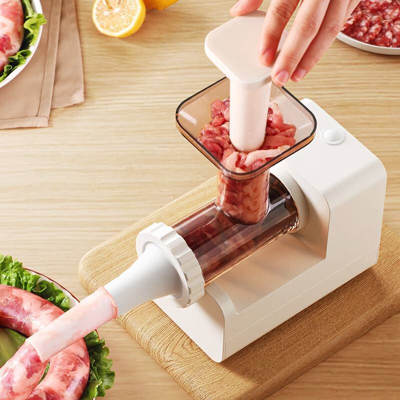 ​​Electric Sausage Stuffer - Automatic Filling Machine For Homemade Sausages, Jerky & Deli Meats​_voghion.com