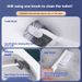 Multi-Purpose Toilet Cleaning Kit – Wall-Mounted & Detachable, 360° Deep Scrub, Includes Silicone Brush & Crevice Tool (Blue/Grey)_voghion.com