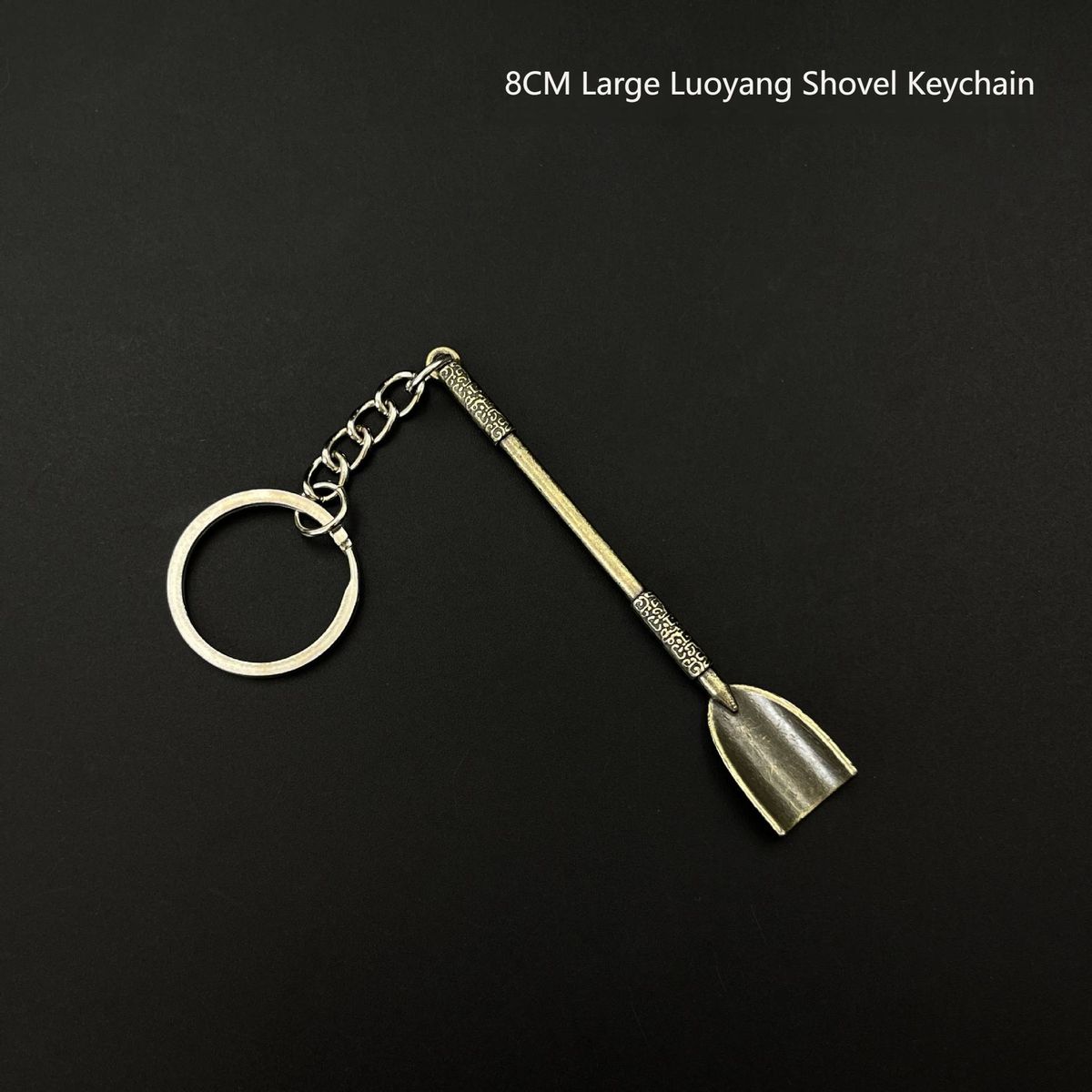 Tomb Explorer Keychain Set - 8cm Alloy Mini Shovel, Pickaxe, Axe & More (5-Piece Collection) - Perfect For Adventure Lovers & Gift Giving_voghion.com