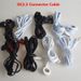 Fils conducteurs d'électrodes E stim, adaptateur de câble BDSM pour électrochocs, jouets sexuels électriques, électrostimulation, électrostimulateur E-stim_voghion.com