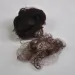 144pcs Dark Brown Elastic Edge Nylon Mesh Hairnets Hair Styling Bun Making_voghion.com