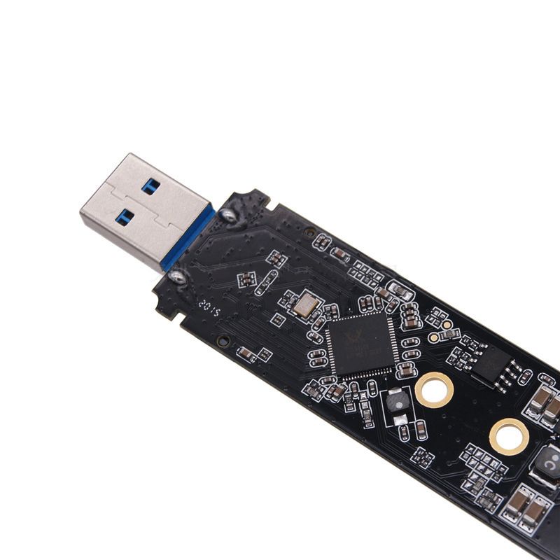 NVMe Ngff SSD Solid State To Usb3.1typc-a Adapter Hard Disk Box M.2 Dual Protocol Bare Card Direct Plug_voghion.com