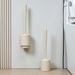 Scandinavian Design Punch-Free Wall-Mounted Toilet Brush - 360° No Dead Angle Cleaning & Long Handle
_voghion.com
