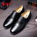 TerraStride Jihua 3515 Strongman Formal Three-Strap Leather Spring And Autumn Men's Single Work Shoes_voghion.com