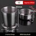 QFV50704555550<== Outdoor Stainless Steel Folding Telescopic Travel Set Tea Portable Small Wine Water Camping Cup_voghion.com